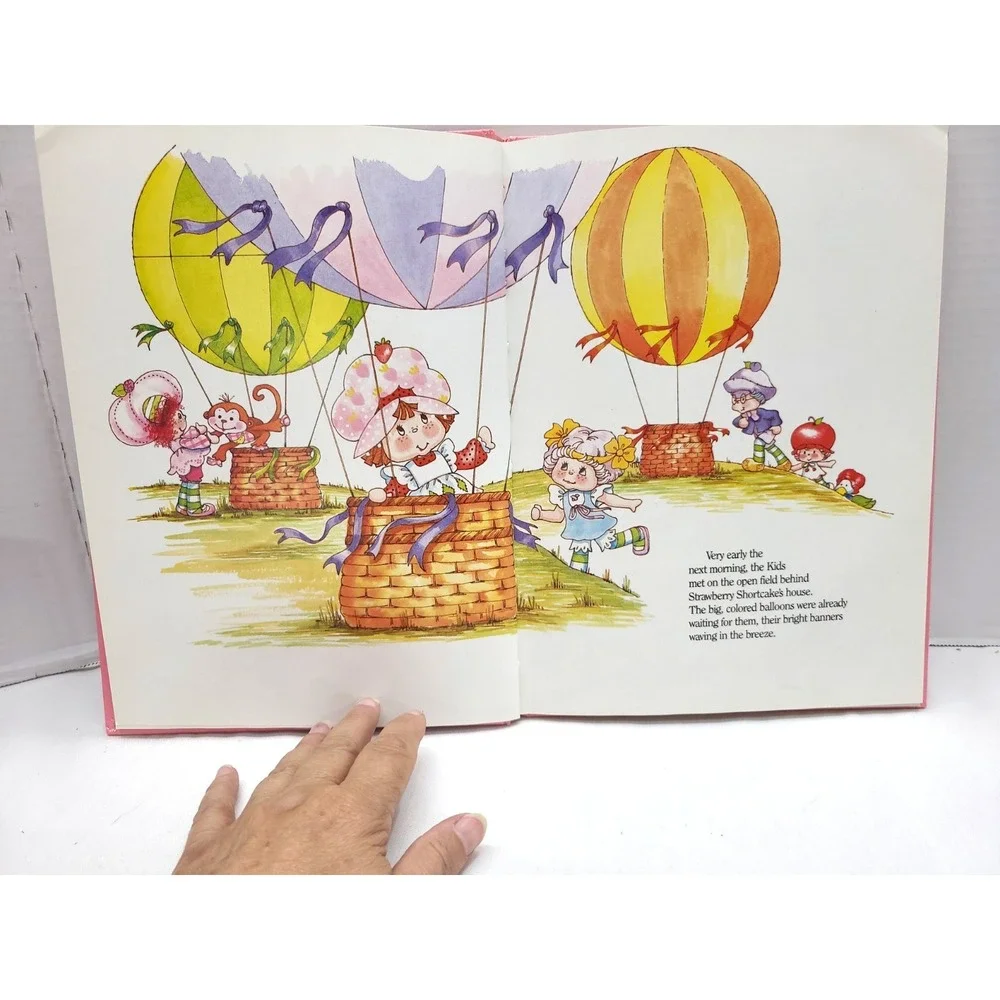 1983 Strawberry Shortcake & the Big Balloon Race Parker Brothers 1st Ed 1st Prin